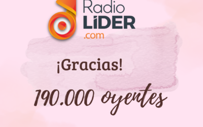 Radio Líder alcanza los 190.000 oyentes