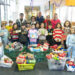 O CEIP Rosalía de Castro entrégalle a Servizos Sociais de Padrón os alimentos recollidos na campaña de Nadal