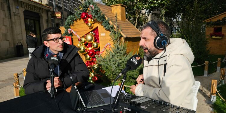 Padrón acolle un programa especial de Radio Líder Santiago