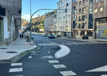Realízase o trámite administrativo de recepción das obras de humanización da N-550 ao seu paso polo Milladoiro