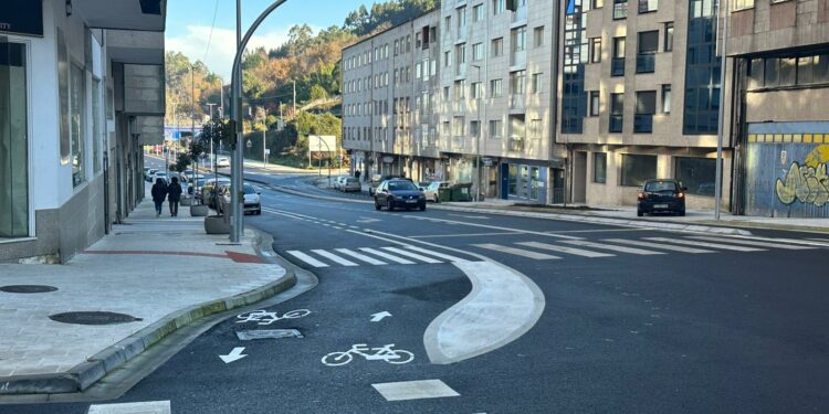 Realízase o trámite administrativo de recepción das obras de humanización da N-550 ao seu paso polo Milladoiro