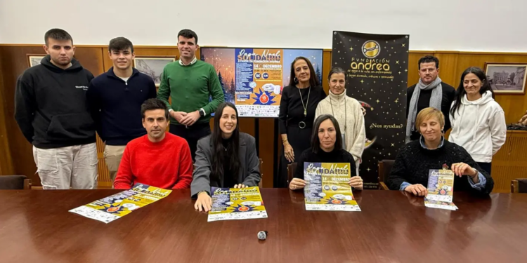 Papá Noel Solidario na Estrada: diversión, solidariedade e esperanza para a Fundación Andrea