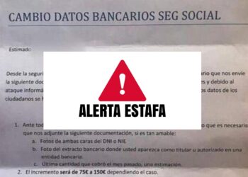Frades alerta sobre cartas falsas da seguridade social que buscan roubar datos bancarios
