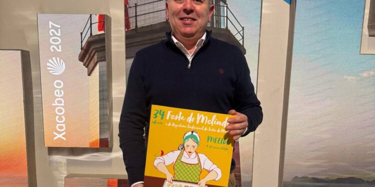Melide presenta o cartel da 34 Festa do melindre e a repostaría tradicional en FITUR