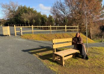 Arzúa estrea unha nova área de descanso na Fervenza das Hortas