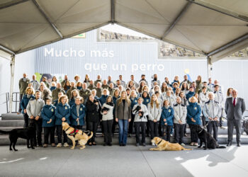La Infanta Sofía inaugura el Complejo Clínico y Asistencial de la Fundación ONCE del Perro Guía