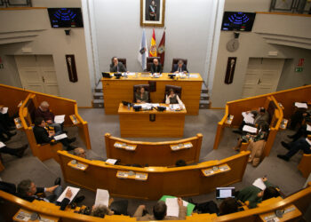 O pleno da Deputación da Coruña reclama á Xunta unha solución inmediata ao conflito do transporte por estrada