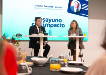Formoso destaca nos Almorzos de Nordés a transformación da Deputación nunha institución útil para o emprego, os concellos e a mellora da vida das persoas