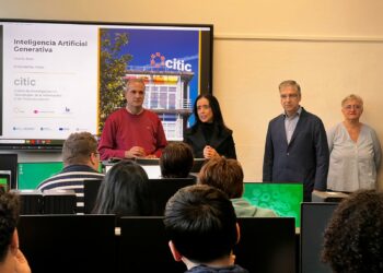 A Deputación da Coruña e o CITIC inauguran no IES Agra do Orzán un programa educativo sobre intelixencia artificial xenerativa nos institutos da provincia