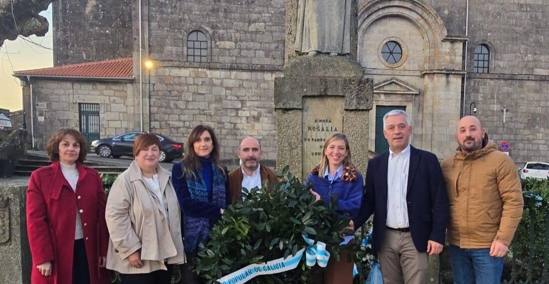 O PPdeG homenaxea a Rosalía de Castro en Padrón