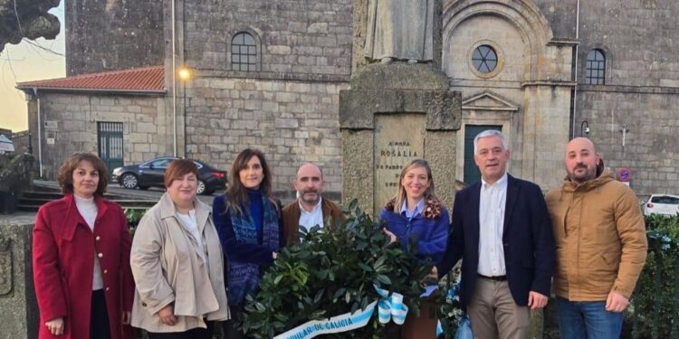O PPdeG homenaxea a Rosalía de Castro en Padrón