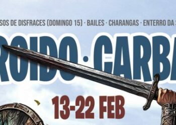 Arrinca o Entroido en Carballo