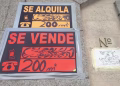 letrero piso en venta y alquile
