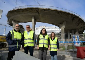 Belén do Campo destaca o gran despregamento previsto de maquinaria e de 40 traballadores para o derrubamento do viaduto da AC-12