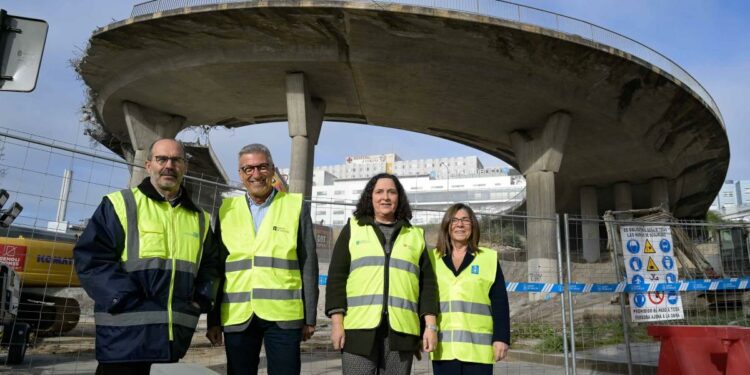 Belén do Campo destaca o gran despregamento previsto de maquinaria e de 40 traballadores para o derrubamento do viaduto da AC-12