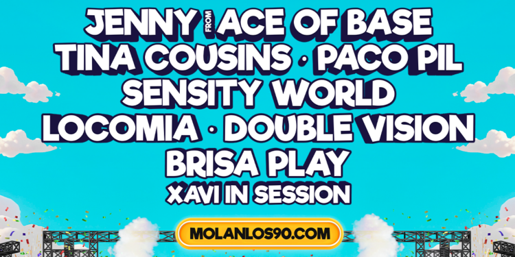 El festival Molan los 90 consolida su trayectoria con una gran cita en Ourense el próximo 25 de abril