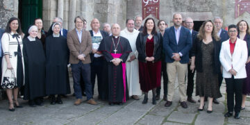 A Deputación da Coruña participa na conmemoración do 900 aniversario do Mosteiro de San Salvador de Bergondo