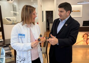 Pedro Blanco reivindica en Santiago que garantir a saúde visual da infancia é garantir a igualdade de oportunidades