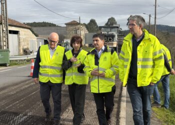 Pedro Blanco destaca en Coles “a resposta extraordinaria” do Goberno con 9 millóns para acondicionar as estradas de Ourense