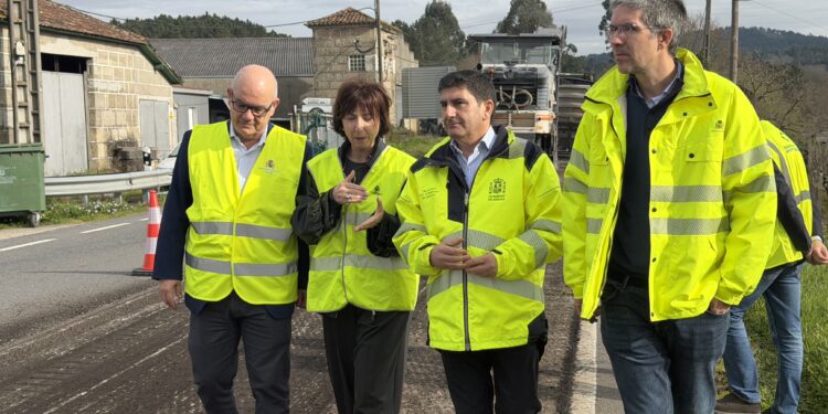 Pedro Blanco destaca en Coles “a resposta extraordinaria” do Goberno con 9 millóns para acondicionar as estradas de Ourense