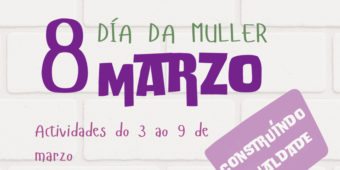 O Concello de Vimianzo organiza unha programación do 8M centrada na igualdade