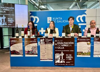 A Deputación da Coruña apoia a XLIV Festa do Viño da Ulla en San Miguel de Sarandón (Vedra), que se celebra o 11 e 12 de abril