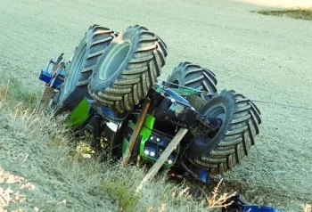 Falece un home nun accidente cun tractor en Vilamartín de Valdeorras