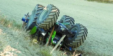 Falece un home nun accidente cun tractor en Vilamartín de Valdeorras