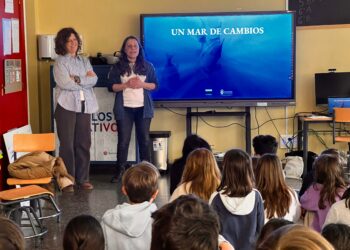 A Deputación leva a Oleiros unha xornada educativa para fomentar o coidado dos océanos entre a mocidade