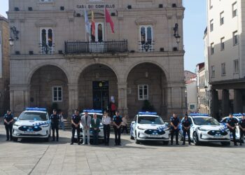 El Concello de Ourense renueva la flota de la Policía Local con vehículos híbridos