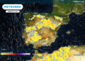 Meteored advierte de tormentas fuertes en la España peninsular por la llegada de una dana