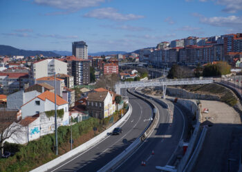 Seis feridos, un deles grave, nunha colisión múltiple na AP-9 en Vigo