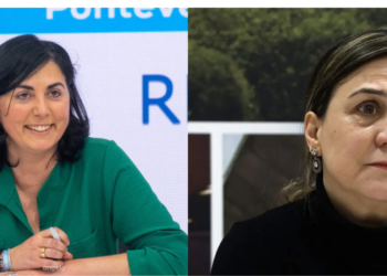 Elena Candia registra la moción de censura en Lugo