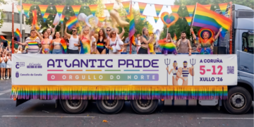 O Atlantic Pride da Coruña promocionase no Pride de Torremolinos