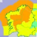 Alerta laranxa por fenómenos adversos costeiros no litoral de Galicia durante esta fin de semana