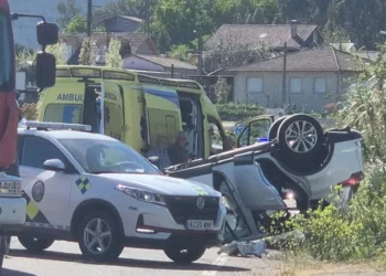 Falece un home tras ser atropelado por un coche en Tomiño