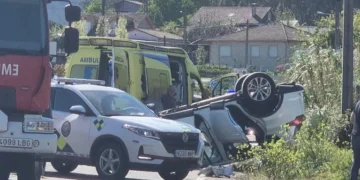 Falece un home tras ser atropelado por un coche en Tomiño