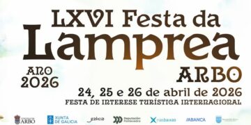Do 19 o 25 de Abril, Arbo acolle unha nova edición da Festa Da Lamprea