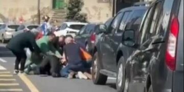 La Guardia Civil detiene a un hombre violento en Melide