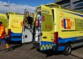 Catro persoas feridas tras unha colisión entre dous turismos e un tráiler en Curtis