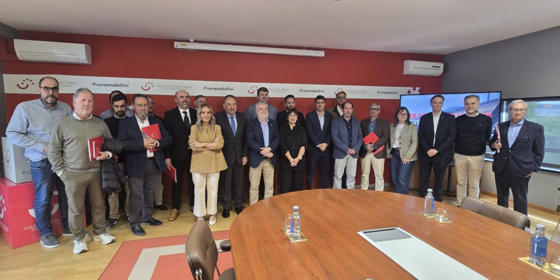 El parking de camiones de San Cibrao se convierte en referencia para áreas empresariales de toda España