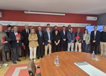 El parking de camiones de San Cibrao se convierte en referencia para áreas empresariales de toda España