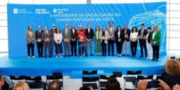 El «Camiño Portugués da Costa» multiplicó su afluencia en la última década