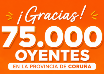 Radio Líder supera los 75.000 oyentes en la provincia de Coruña