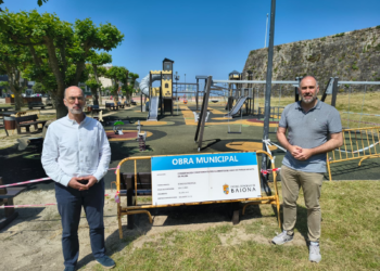 Baiona reforma el Parque Infantil de A Palma