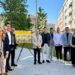 Jácome inaugura as obras de remodelación da rúa Alejandro Pedrosa no barrio do Vinteún