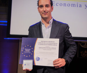 Fernando Dávila, reconocido por su liderazgo en innovación empresarial en los Premios Europeos Carlos III