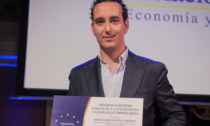 Fernando Dávila, reconocido por su liderazgo en innovación empresarial en los Premios Europeos Carlos III