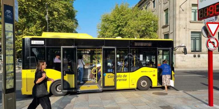 Las nuevas líneas de autobús de Ourense crecen en usuarios