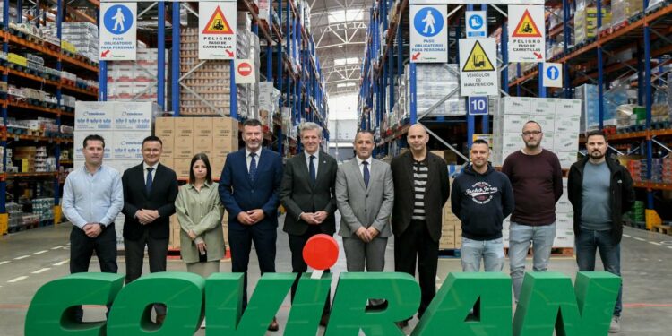 Covirán moderniza su plataforma logística del Tambre